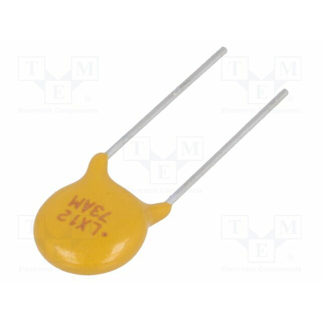 ECE Fuse: PTC polymer; THT; 120mA