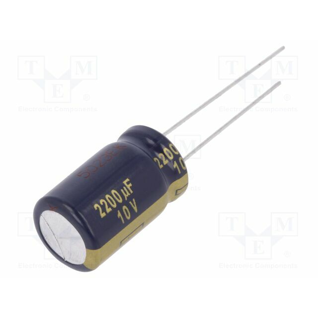 PANASONIC Capacitor: electrolytic; low ESR; THT