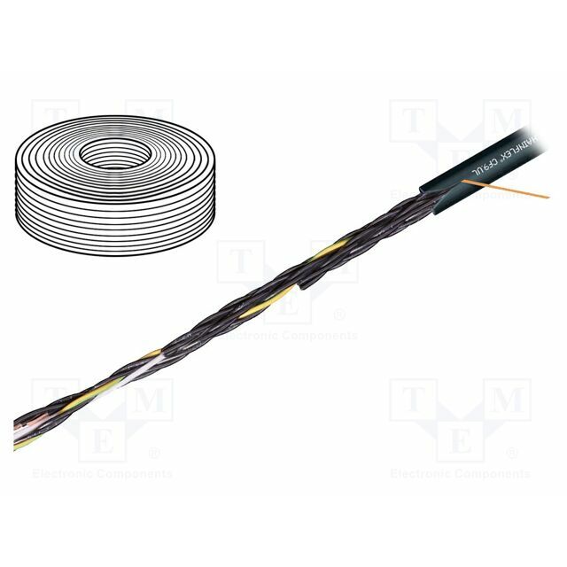IGUS Wire: control cable; 6x0.34mm2