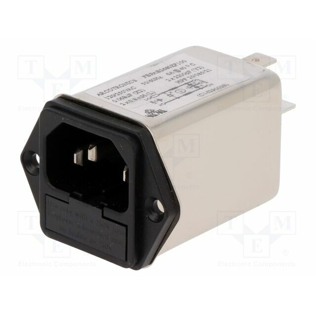 KEMET Connector: AC supply; socket; male