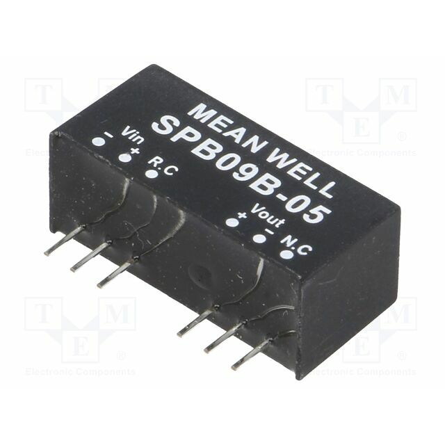 MEAN WELL Converter: DC/DC; 9W; Uin:
