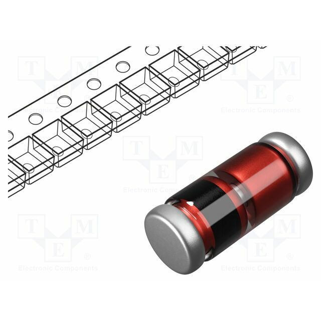 DC COMPONENTS Diode: Zener; 1W; 27V