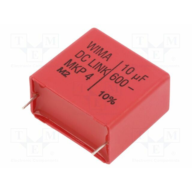 WIMA Capacitor: polypropylene; DC-Link; 10uF; 600V