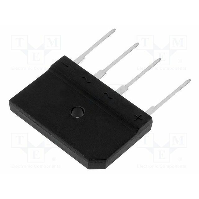 DC COMPONENTS Bridge rectifier: single-phase; Urmax: