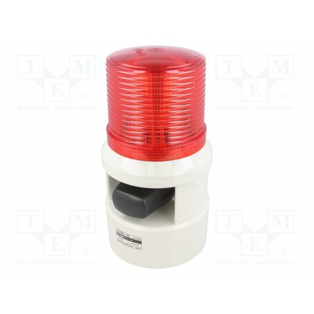 QLIGHT Signaller: lighting-sound; 24VDC; LED; red