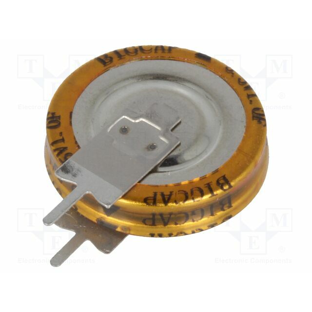 BIGCAP Supercapacitor; THT; 1F; 5.5VDC