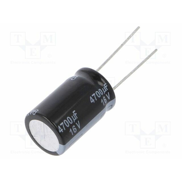 PANASONIC Capacitor: electrolytic; low ESR; THT