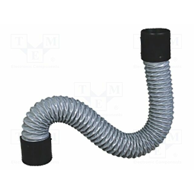 Flexible pipe; for soldering fume absorber