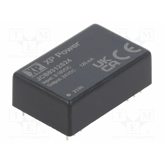 XP POWER Converter: DC/DC; 3W; Uin: