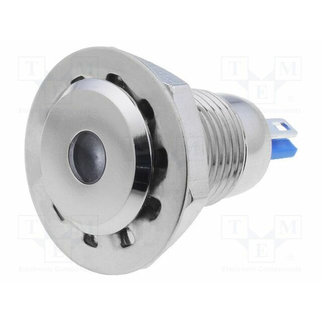 ONPOW Indicator: LED; flat; red; 12VDC