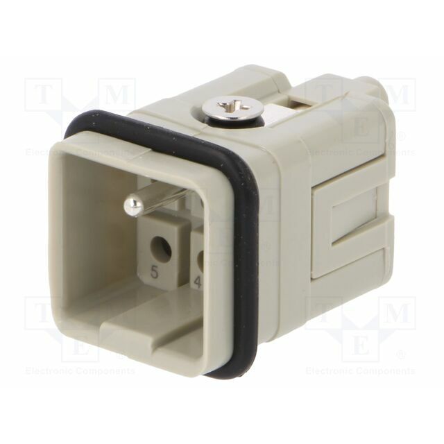 TE CONNECTIVITY Connector: HDC; male; HQ