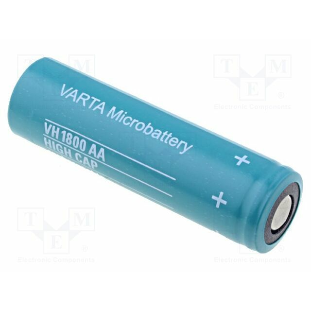 VARTA MICROBATTERY Re-battery: Ni-MH; AA; 1800mAh