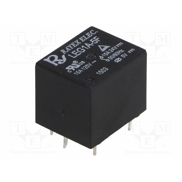 RECOY/RAYEX ELECTRONICS Relay: electromagnetic; Ucoil: 5VDC