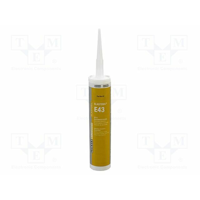 WACKER Silicone; rubber; transparent; 0.31l