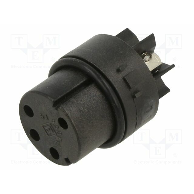 BULGIN Connector: circular; contact insert; female