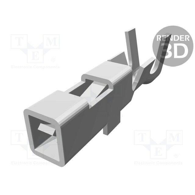 TE CONNECTIVITY Contact; female; D-1000; gold-plated