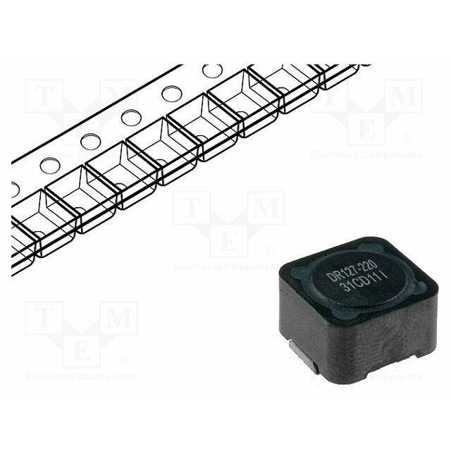 EATON ELECTRONICS Inductor: wire; SMD; 22uH