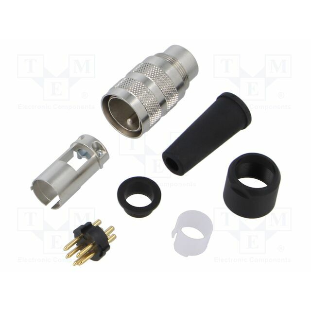 BINDER Connector: M16; plug; male; PIN: