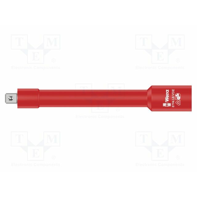 Extension; insulated; 3/8"; 166mm | WERA