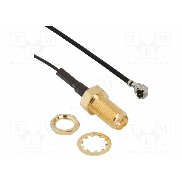 AMPHENOL RF Cable; 0.1m; AMC