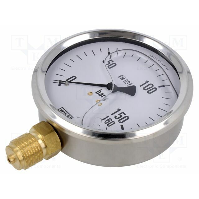 WIKA Manometer; 0÷160bar; Class: 1.6
