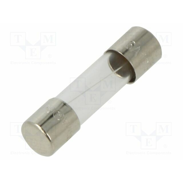 EATON/Bussmann Fuse: fuse; 5x20mm; cylindrical,glass