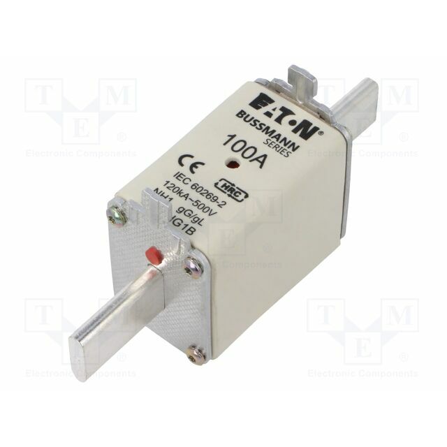 BUSSMANN Fuse: fuse; NH1; industrial; 100A