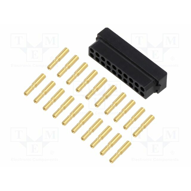 HARWIN Connector: wire-wire/PCB; plug; female; PIN: