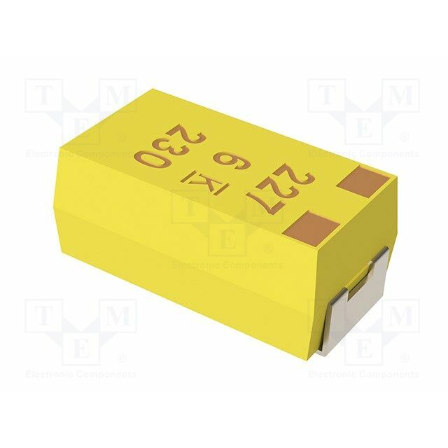 YAGEO Capacitor: polymer; SMD; ±20% |