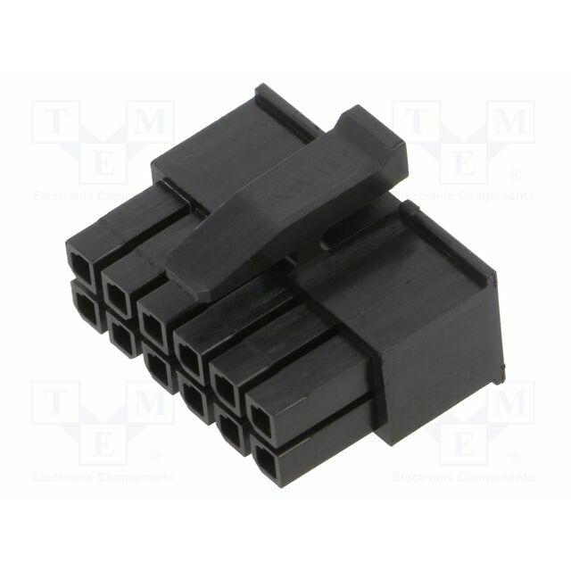 TE CONNECTIVITY Connector: wire-board; plug; female