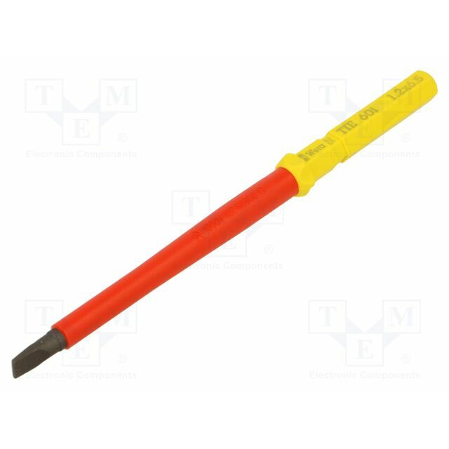Interchangeable blade; insulated; slot; 6.5x1