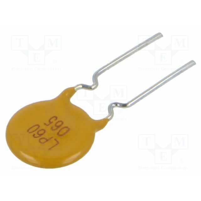 WAYON Fuse: PTC polymer; THT; 650mA