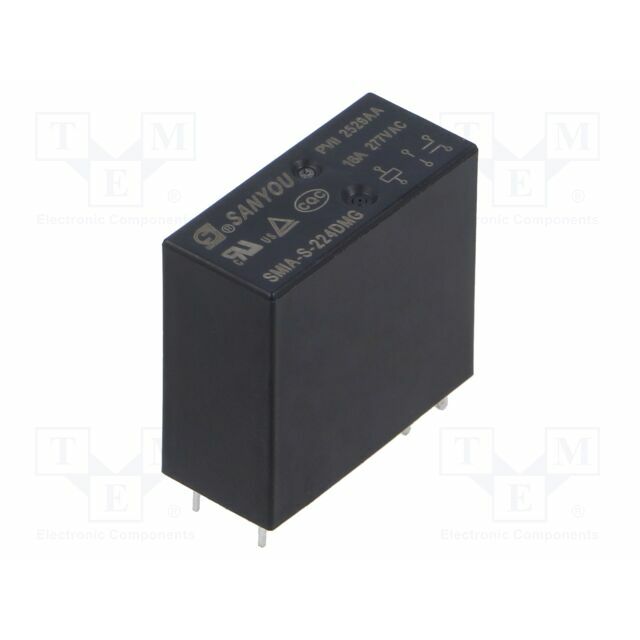 SANYOU Relay: electromagnetic; Ucoil: 24VDC; SPDT