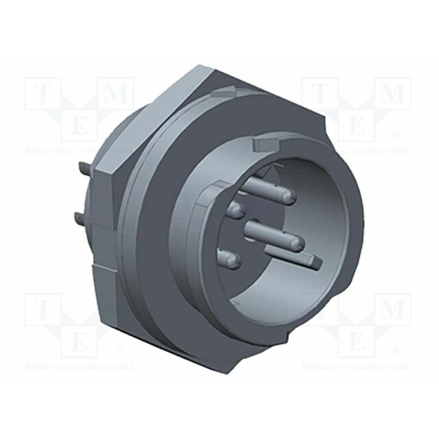 AMPHENOL Connector: circular; unshielded; soldering; IP68