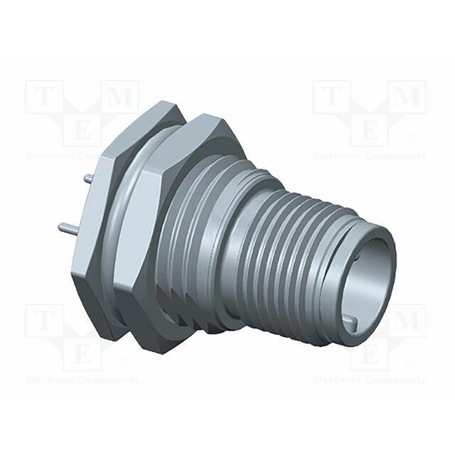 AMPHENOL Connector: M12; plug; PIN: 2