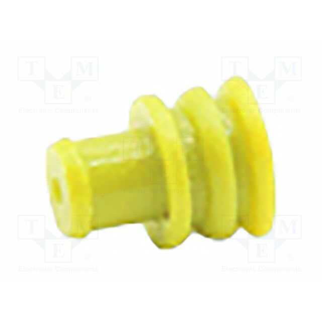 BULGIN Gasket for wire; yellow |