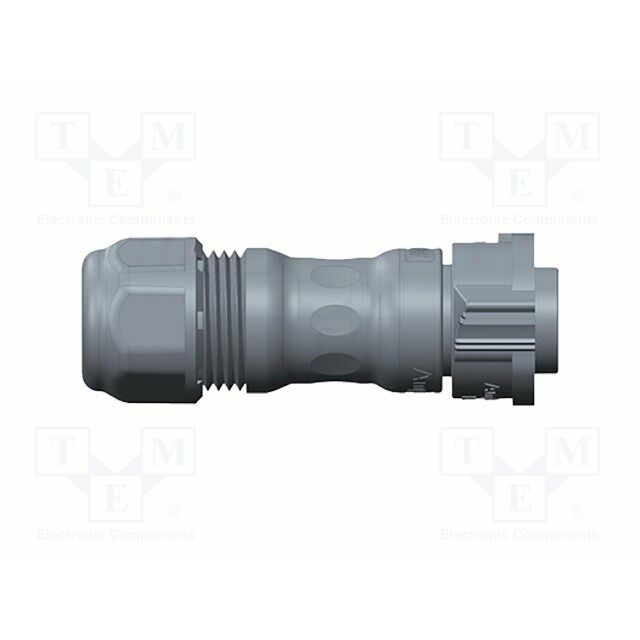 AMPHENOL Connector: circular; plug; unshielded; crimped