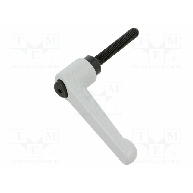 ELESA+GANTER Lever; adjustable; Thread len: 50mm
