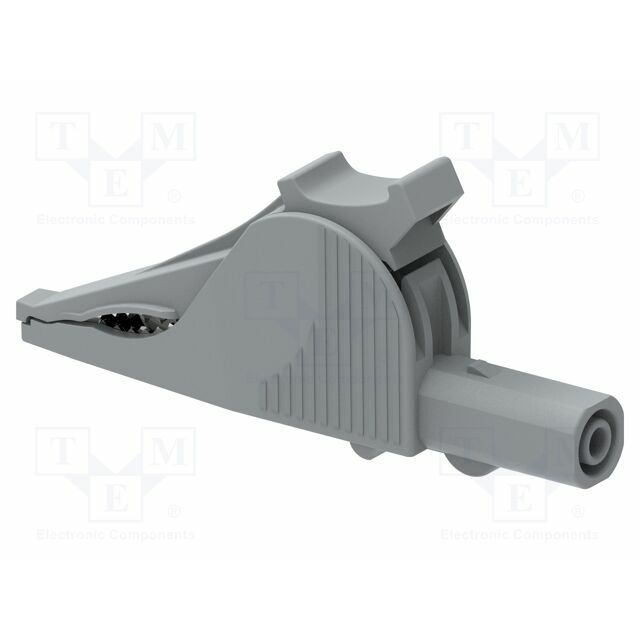ELECTRO-PJP Crocodile clip; 36A; grey; Grip