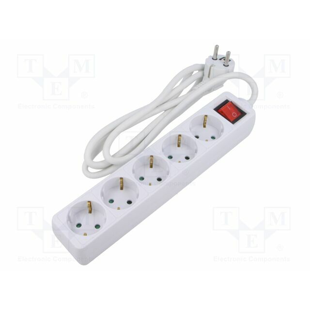 Pagarinātājs Gembird Power Cube Surge Protector