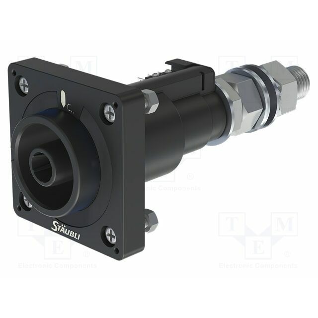 STAUBLI Connector: AC supply; screw; male
