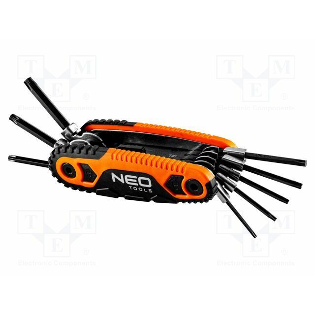 NEO TOOLS Wrench: Torx®-set; TX9,TX10