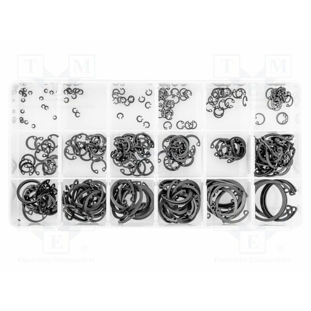 NEO TOOLS Circlip; spring steel; Ring: