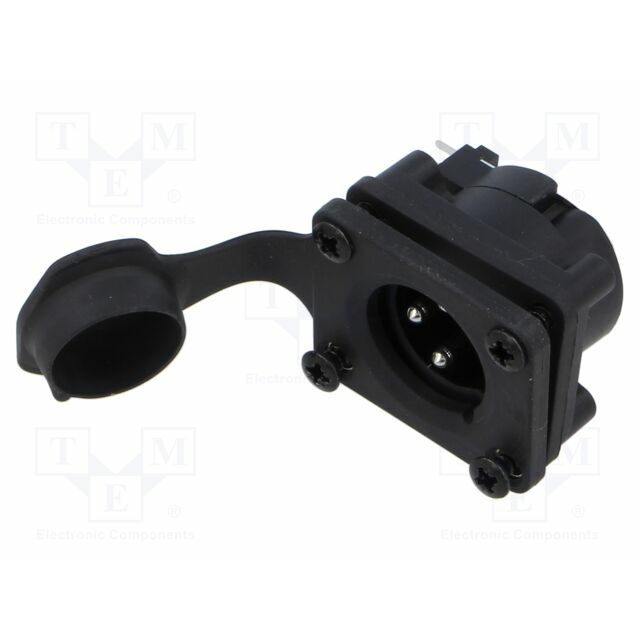 AMPHENOL Connector: XLR; socket; male; AXS