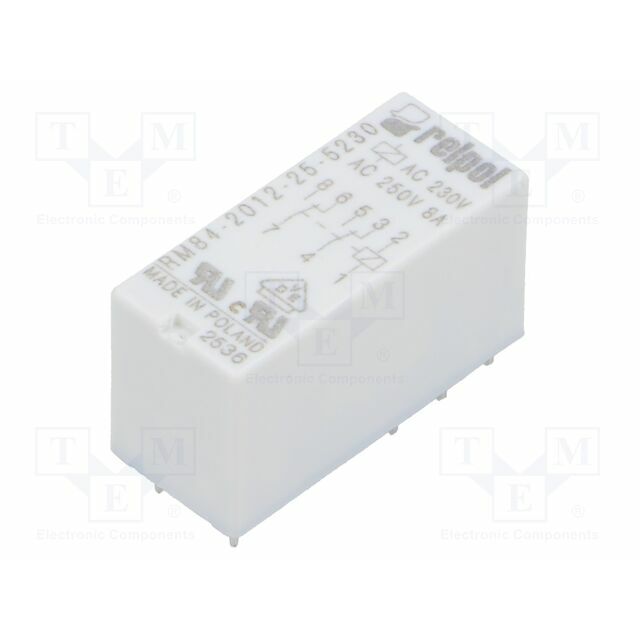 RELPOL Relay: electromagnetic; Ucoil: 230VAC; DPDT