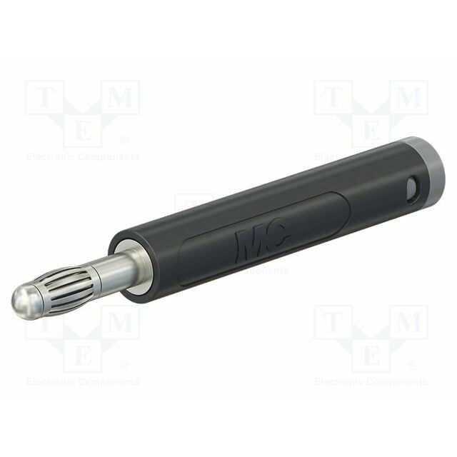 STAUBLI Laboratory connector: 4mm banana; plug