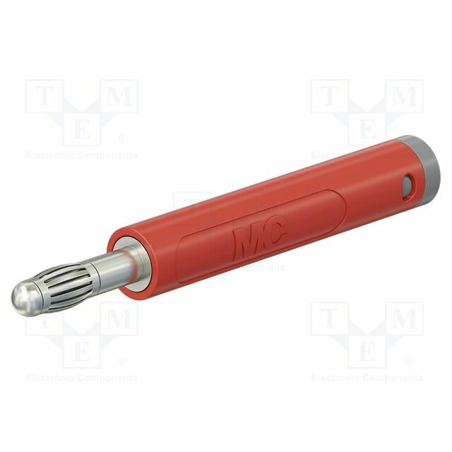 STAUBLI Laboratory connector: 4mm banana; plug