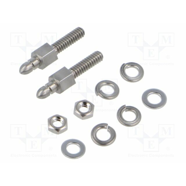 HARTING Screw; Locking: push-pull; UNC 4-40