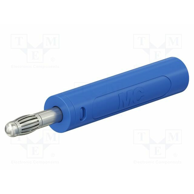 STAUBLI Laboratory connector: 4mm banana; plug
