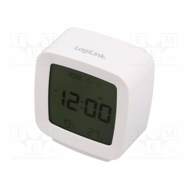 LOGILINK Digital alarm clock; Temp: 0÷50°C